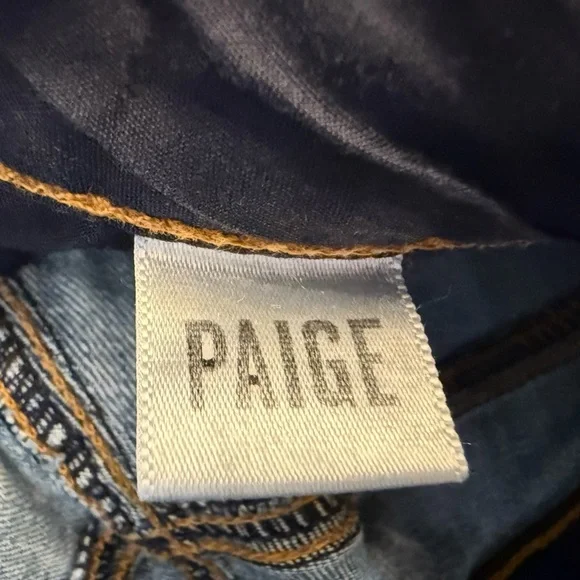 Paige woman’s Skyline Ankle Peg style jean. Size 24. Made in USA. - Picture 7 of 8